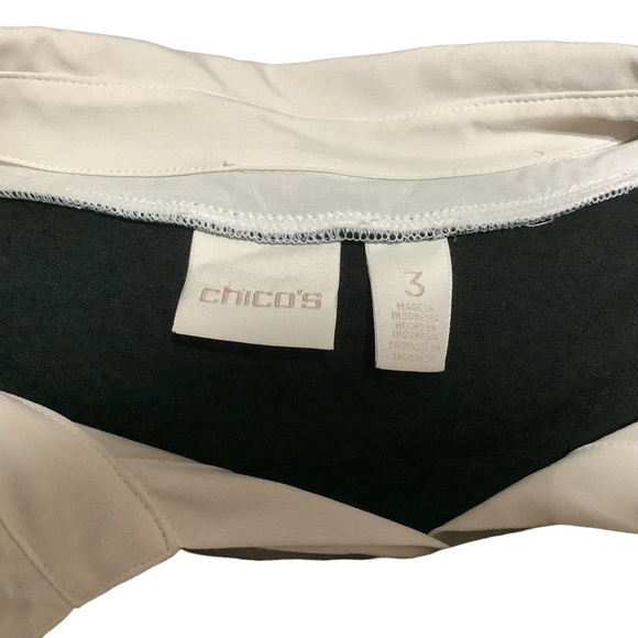 CHICO'S Ponte Two-In-One Top - Size Chico's 3 - Picture 11 of 13